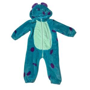 Monsters Inc. Sulley Fleece Toddler Costume - 4T - Blue
